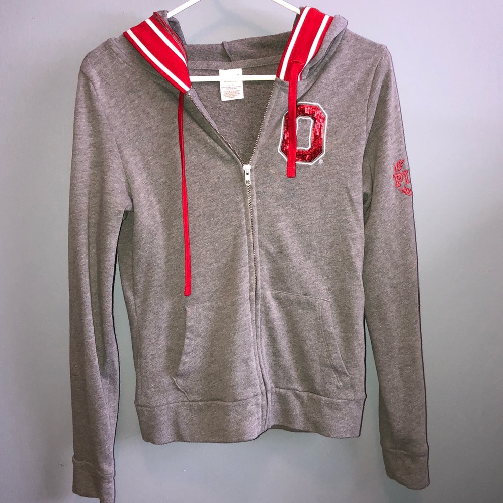 Victoria Secret PINK Ohio State Zip Up
